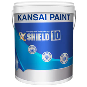 Sơn ngoại thất chống bám bụi Kansai X-Shield 10