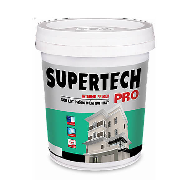 Sơn nước nội thất siêu trắng TOA Supertech Pro