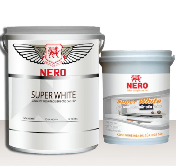 Sơn nước nội thất cao cấp Nero Super White