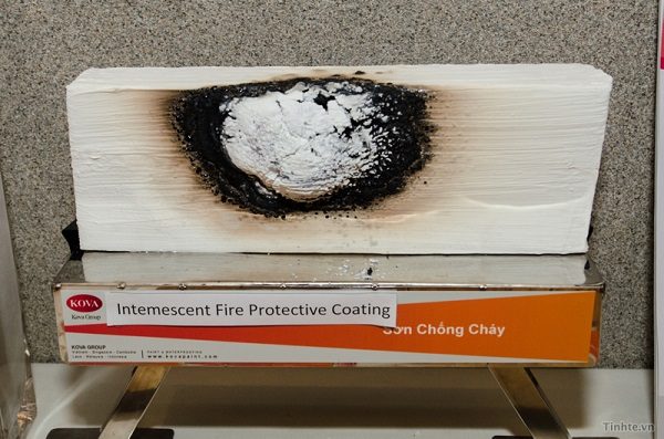 sơn chống cháy cho gỗ