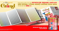Bảng màu sơn chống phai màu Mykolor Grand năm 2020