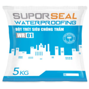 Bột trét chống thấm co giãn cao Suporseal Waterproofing WR01