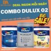 Combo Dulux 02 sơn bóng nội thất giá tốt nhất