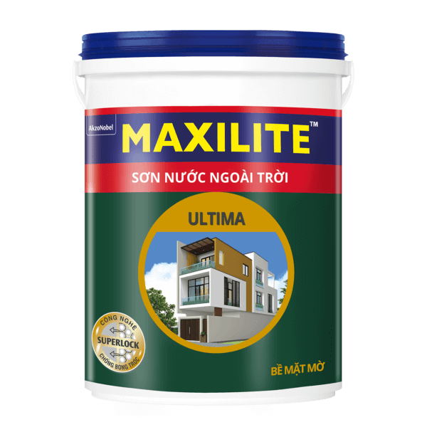 Sơn nước ngoài trời Maxilite Ultima LU2 - Bề mặt mờ