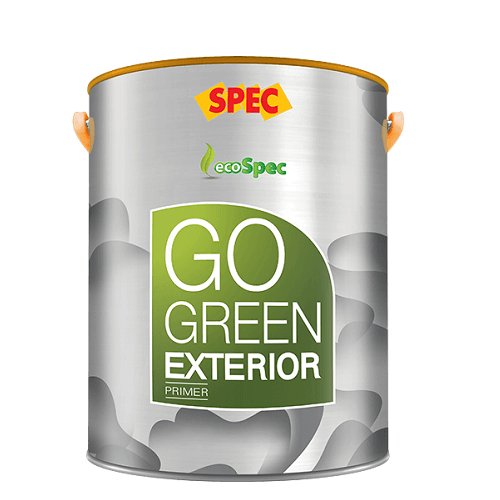 Sơn lót ngoại thất Spec Go Green Exterior Primer với thành phần thiên nhiên, không gây hại cho môi trường và sức khỏe con người. Hãy xem hình ảnh liên quan để cảm nhận được sự an toàn và hiệu quả của sản phẩm này.