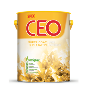 Sơn nước nội thất Spec Ceo Super Coat 2 in 1 Satin