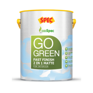 Sơn nội thất Spec Go Green Fast Finish 2in1 Matte For Int | Spec Giá Rẻ