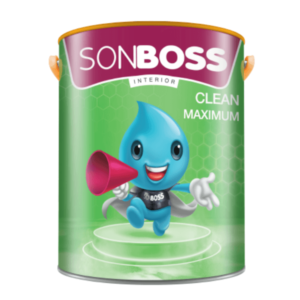 Sơn nội thất Sonboss Clean Maximum Interior Dễ lau chùi | NPP Sonboss