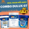 Combo Dulux 07 - Khuyến Mãi sơn ngoại thất Dulux Siêu ưu đãi 1️⃣