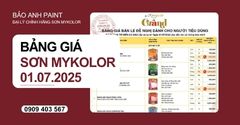 Bảng giá sơn Mykolor 2025